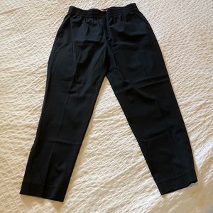 Everlane black trouser pants,